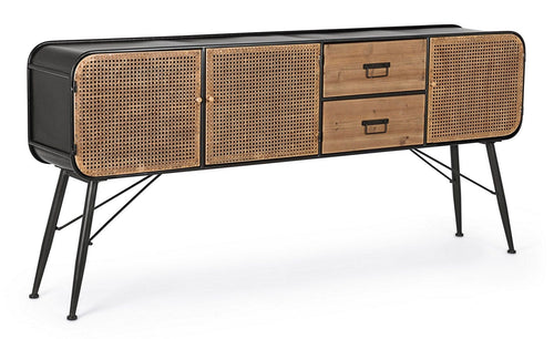 Bizzotto Credenza con 2 cassetti e 3 ante Elton Naturale