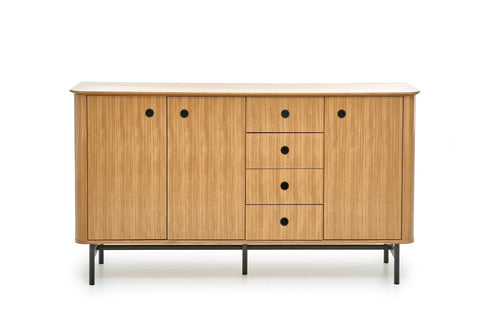 Halmar Credenza con 2 cassetti e 3 ante Samart KM-1 Quercia