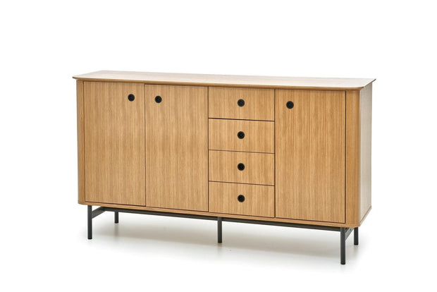 Halmar Credenza con 2 cassetti e 3 ante Samart KM-1 Quercia