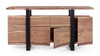 Bizzotto Credenza con 2 cassetti e 4 ante Artur Naturale