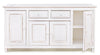 Bizzotto Credenza con 2 cassetti e 4 ante Colette Bianco