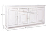 Bizzotto Credenza con 2 cassetti e 4 ante Colette Bianco