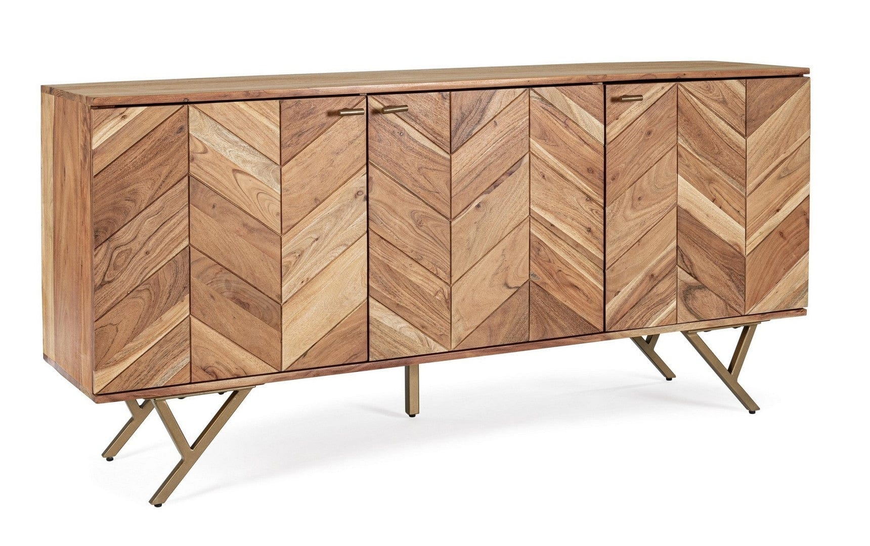 Bizzotto Credenza con 3 ante Raida Grande Naturale