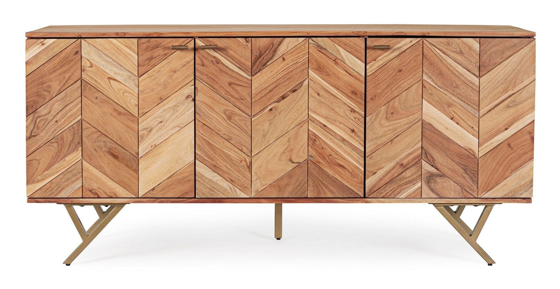 Bizzotto Credenza con 3 ante Raida Grande Naturale