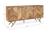 Bizzotto Credenza con 3 ante Raida Grande Naturale