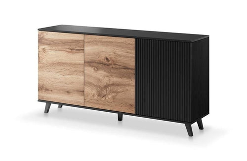 Halmar Credenza con 3 ante Randolph KM-1 Quercia