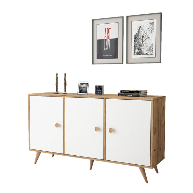 Asir Credenza con 3 ante Vilamo VL12-211 Bianco