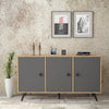 Asir Credenza con 3 ante Vilamo VL12-222 Antracite