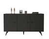 Asir Credenza con 3 ante Vilamo VL12-332 Nero