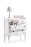 Bizzotto Credenza con 3 cassetti Daisy Bianco