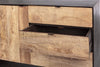 Bizzotto Credenza con 3 cassetti e 1 anta Gunter Naturale