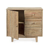 Bizzotto Credenza con 3 cassetti e 1 anta Rania Naturale