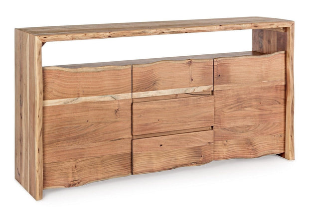 Bizzotto Credenza con 3 cassetti e 2 ante Eneas Naturale