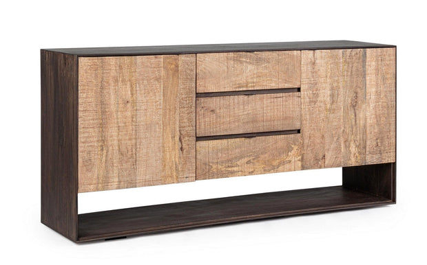 Bizzotto Credenza con 3 cassetti e 2 ante Gunter Wengè