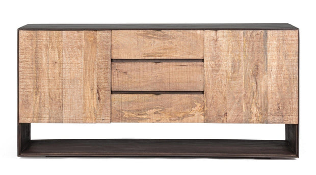 Bizzotto Credenza con 3 cassetti e 2 ante Gunter Wengè