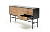 Halmar Credenza con 3 cassetti e 2 ante Moreno KM-1 Quercia