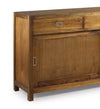 Moycor Credenza con 3 cassetti e 2 ante scorrevoli Star Alto Noce