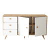 Asir Credenza con 3 cassetti e 2 ante Vilamo VL9-211 Bianco