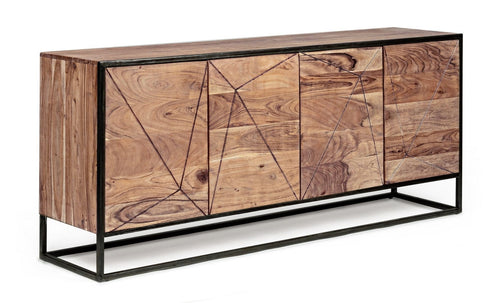 Bizzotto Credenza con 4 ante Egon Naturale