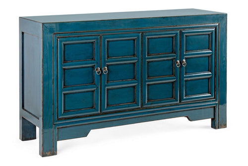 Bizzotto Credenza con 4 ante Jinan Blu