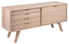 Actona Credenza con 4 cassetti e 1 anta A-Line Quercia