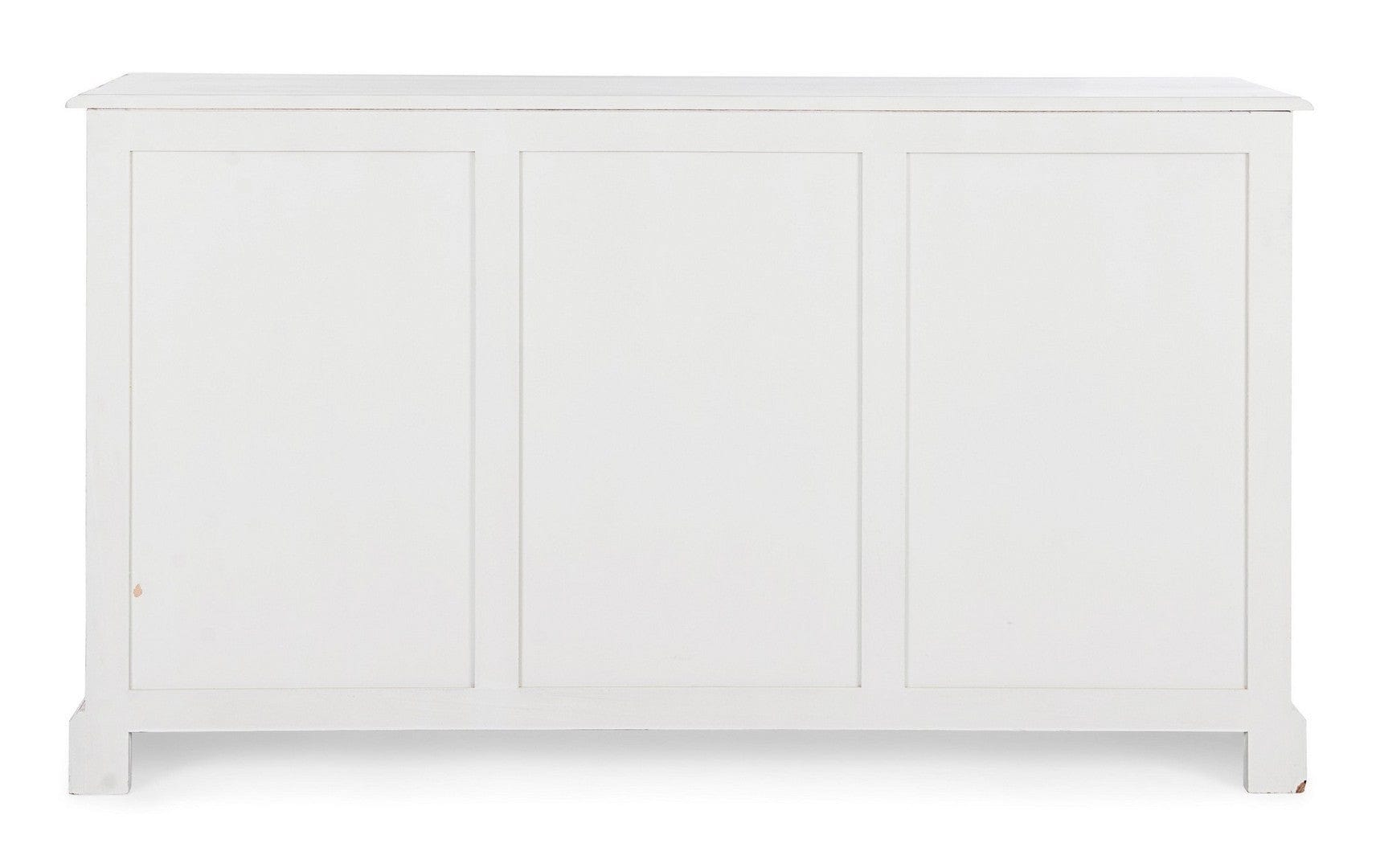 Bizzotto Credenza con 5 cassetti e 3 ante Jefferson Bianco