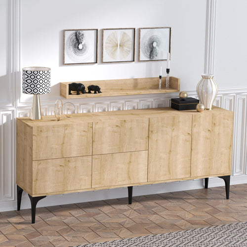 Asir Credenza con 6 ante Stella Quercia