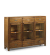 Moycor Credenza con 6 cassetti e 3 ante Star Alto Noce