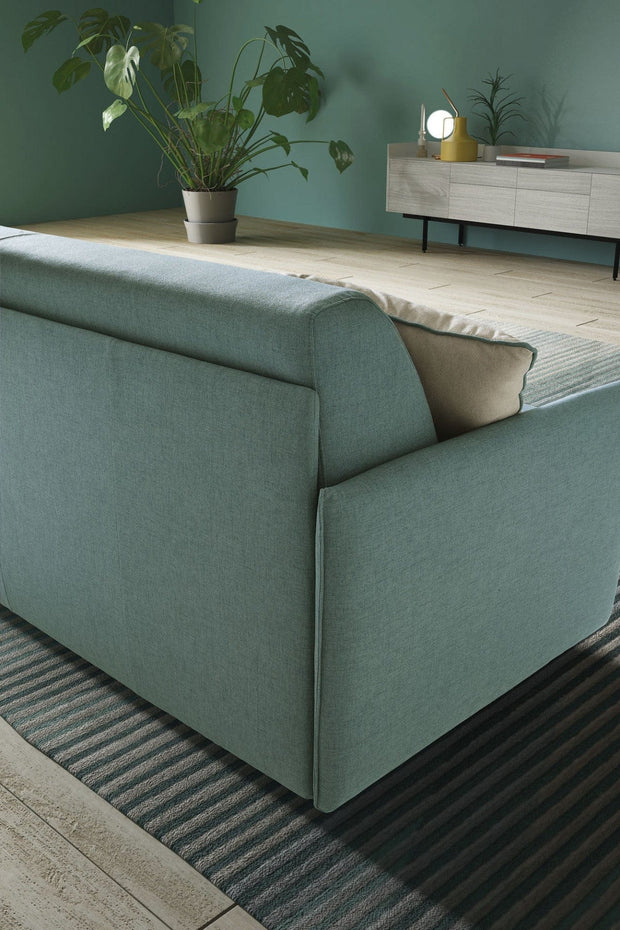 LeComfort Divano Letto 3 posti con contenitore Noxar Verde