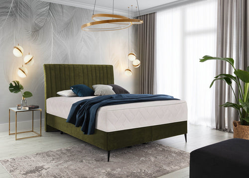 Letto Boxspring in tessuto Blanks Verde & ELTMPL-BED-BLANCA-BOXSPRING-NUBE-33