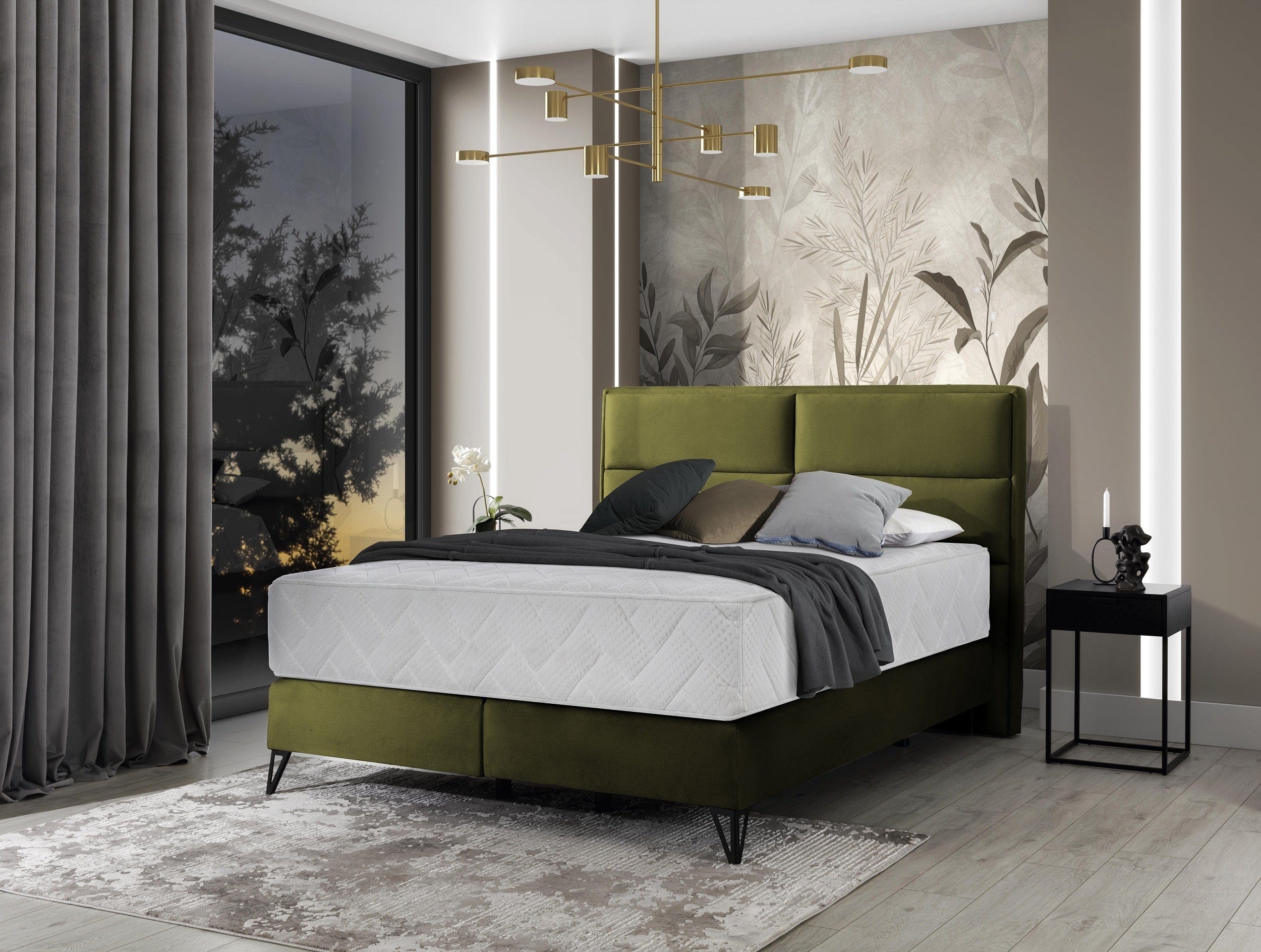 Letto Boxspring in velluto Safro Verde & ELTMPL-BED-SAFIRO-BOXSPRING-NUBE-33