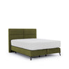 Letto Boxspring in velluto Safro Verde (2)