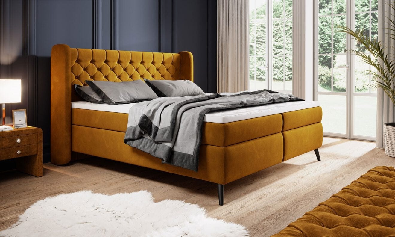 Letto Boxspring Madino Giallo & WRSLPL-PAT-MADISON-BOXSPRING-SALVADOR-09