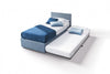 Letto estraibile in tessuto Gelsomis Blu (3)