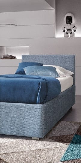 Letto estraibile in tessuto Gelsomis Blu (5)