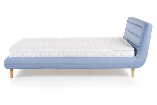 Letto matrimoniale in tessuto Elance Blu (4)