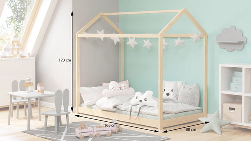 Letto per bambini Ygor Naturale (1)