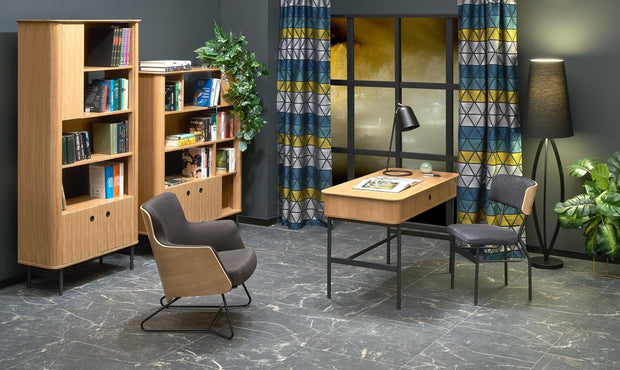 Libreria con 2 ante Samart REG-2 Quercia (1)