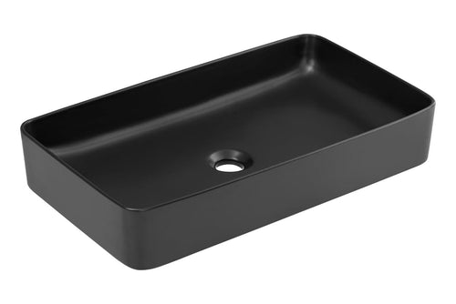 Mobile bagno con lavabo 90 cm Leonardo Bianco e Nero (1)