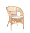 Poltrona in rattan Fabio Beige