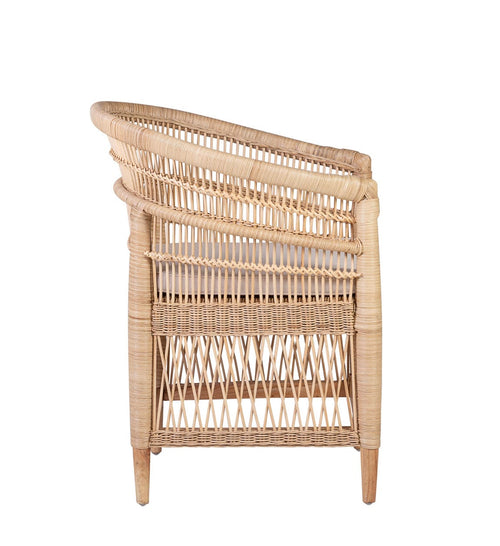 Poltrona in rattan Natural Beige (1)