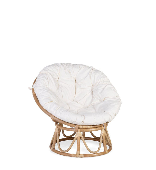 Poltrona in rattan Small Beige