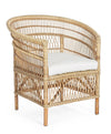 Bizzotto Poltrona rattan Josefina Naturale