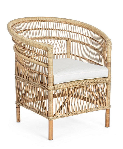 Bizzotto Poltrona rattan Josefina Naturale