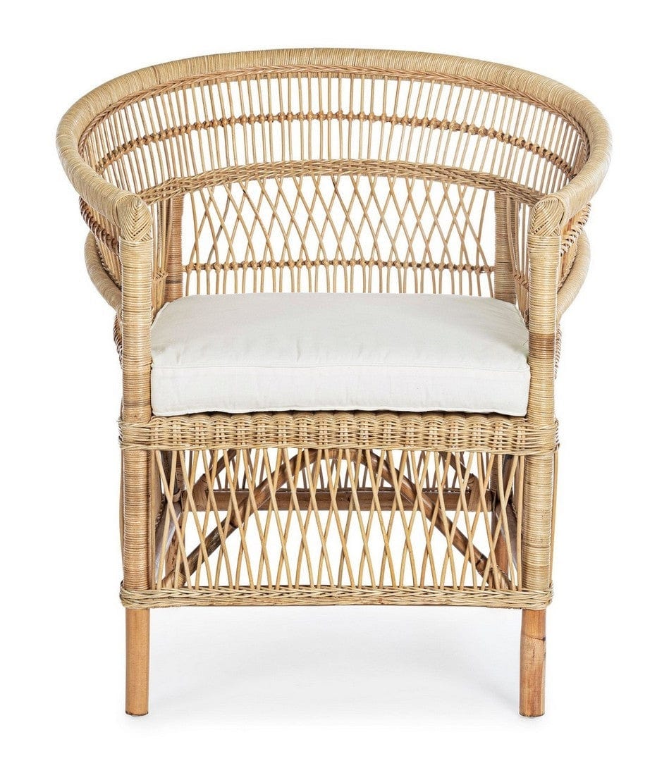 Bizzotto Poltrona rattan Josefina Naturale