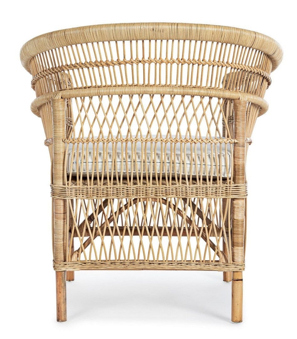 Bizzotto Poltrona rattan Josefina Naturale