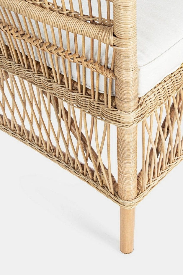 Bizzotto Poltrona rattan Josefina Naturale