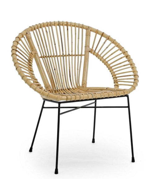 Bizzotto Poltrona rattan Tolima Naturale