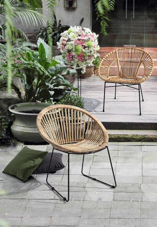 Bizzotto Poltrona rattan Tolima Naturale