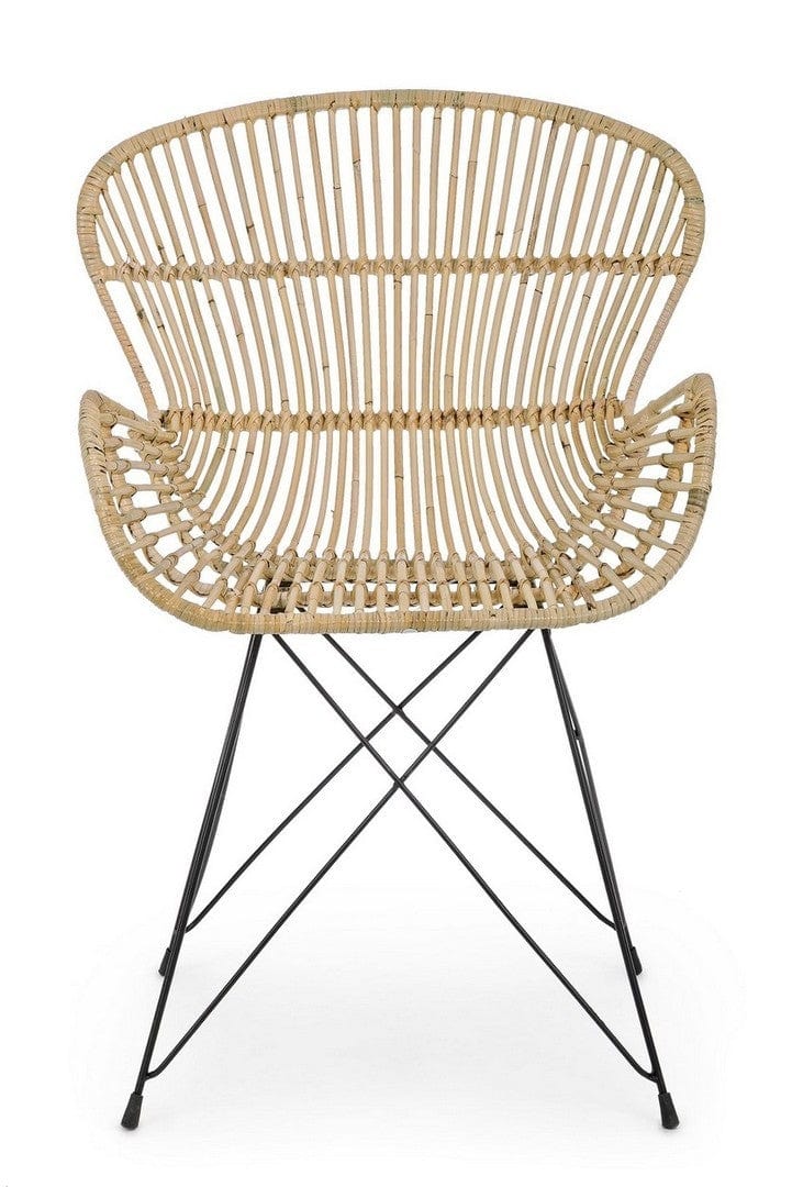 Bizzotto Poltrona rattan Venturs Naturale